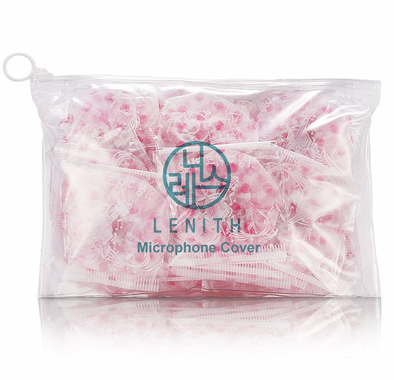 LENITH 100 Count Microphone Cover Removal Disposable Mike Sponge - Image 1